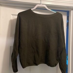 Womens green sweater. Size L